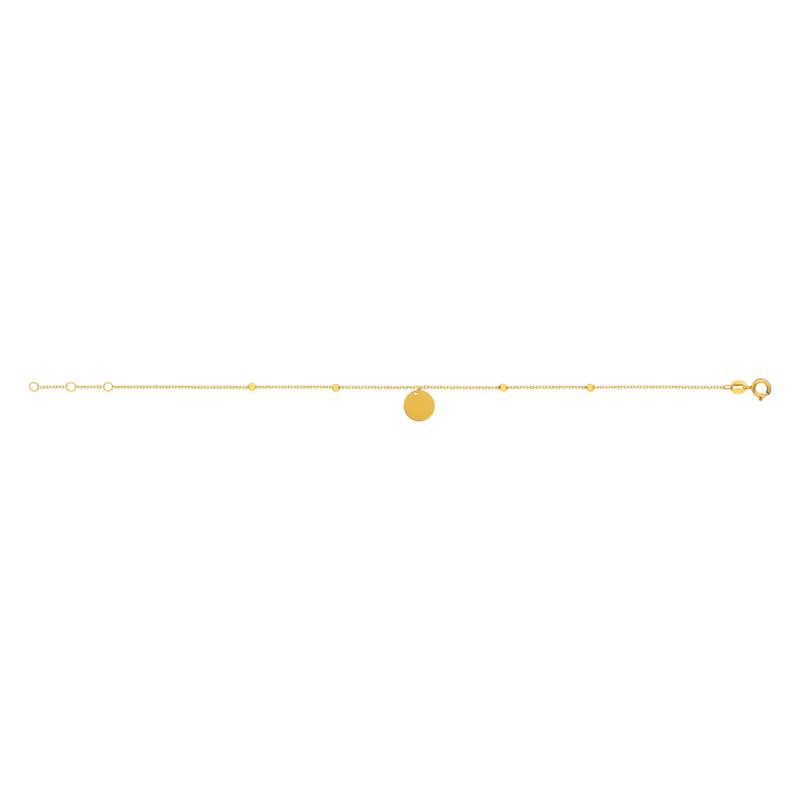 Bracelet or 375 jaune - vue 2