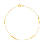Bracelet or 375 jaune - vue 1