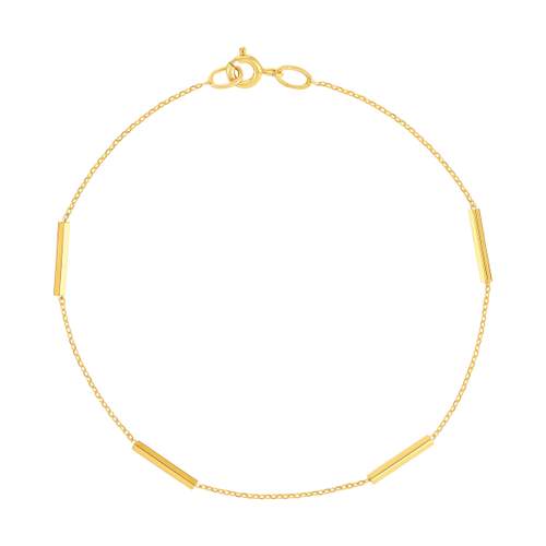 9K yellow gold bracelet