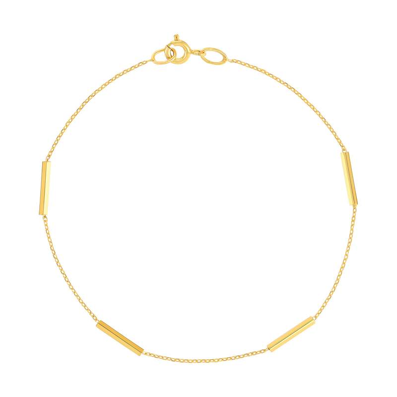 Bracelet or 375 jaune - vue 1