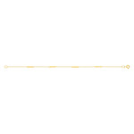 Bracelet or 375 jaune - vue 2