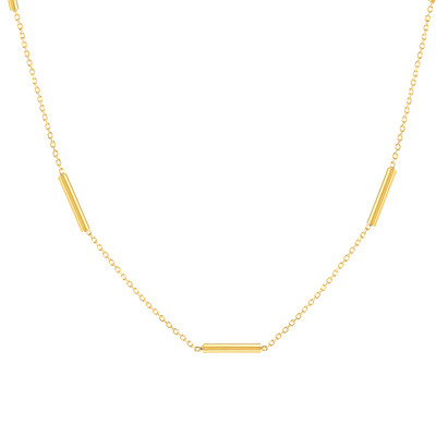 Collier or 375 jaune