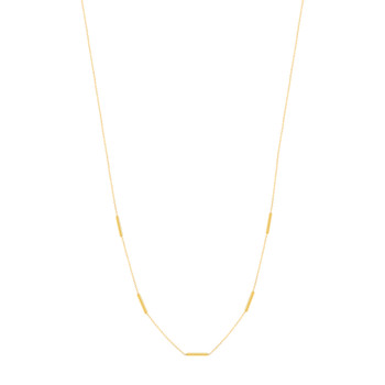 Collier or 375 jaune