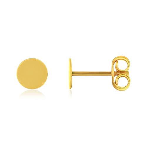 Boucles d'oreilles or 375 jaune