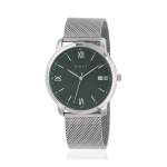 Montre MATY homme bracelet acier inoxydable gris - vue 1