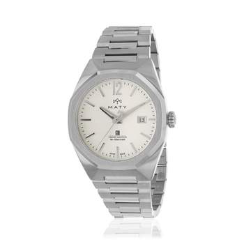 Montre MATY GM homme bracelet acier inoxydable gris