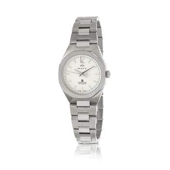 Montre MATY GM femme bracelet acier inoxydable gris