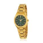 Montre MATY femme bracelet acier inoxydable doré jaune - vue 1