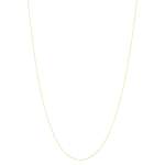 Chaine or jaune 375 maille forçat 45cm - vue 2