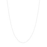 Chaine or blanc 375 maille forçat 45cm - vue 2