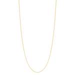 Chaine or jaune 375 maille gourmette 55cm - vue 2
