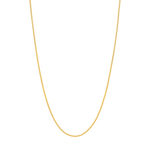 Chaine or jaune 375 maille gourmette 45 cm - vue 2