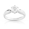 Solitaire or diamant 0.70ct h/si - vue V1