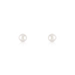 Boucles d'oreilles or 375 perles de culture de chine - vue D1