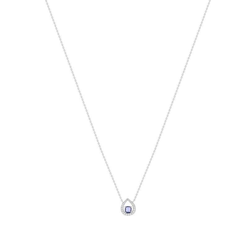 Parure argent 925 zirconias - vue D1