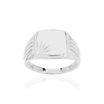 Chevalière argent 925 - vue 1