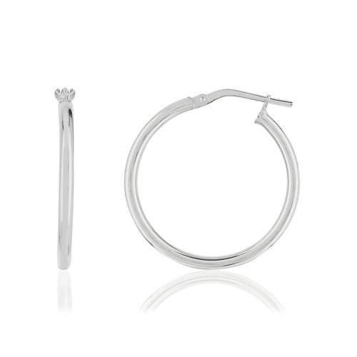 Créoles argent 925 20 mm
