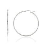 Créoles argent 925 43.7 mm - vue 1