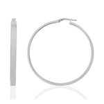 Créoles argent 925 44 mm - vue 1