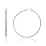 Créoles argent 925 56 mm - vue 1