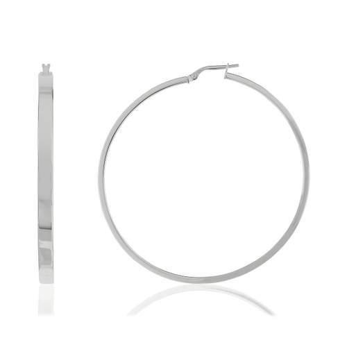 Créoles argent 925 56 mm