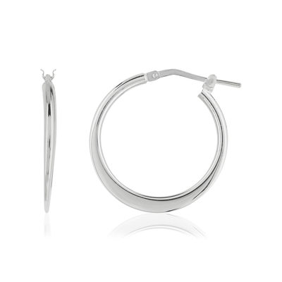 Créoles argent 925 20 mm - vue 1