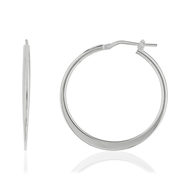 Créoles argent 925 30 mm