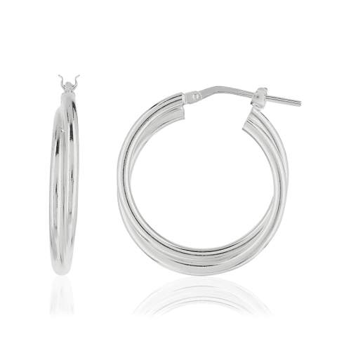 Créoles argent 925 20 mm