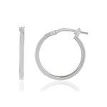 Créoles argent 925 19 mm - vue 1