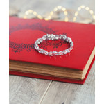 Bracelet argent zirconias 19 cm - vue D3