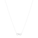 Collier argent 925 infini personnalisable 45 cm - vue 2