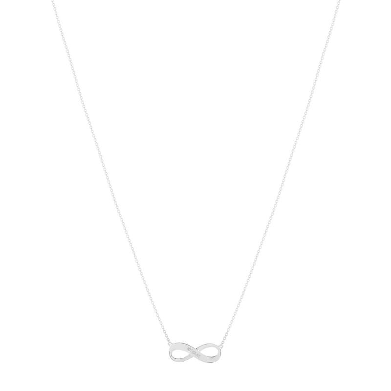 Collier argent 925 infini personnalisable 45 cm - vue 2
