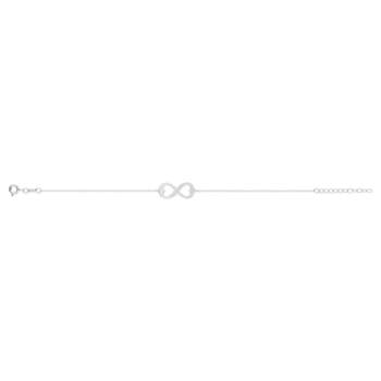 925 zilveren armband met opengewerkte hartjes, personaliseerbaar, 21 cm