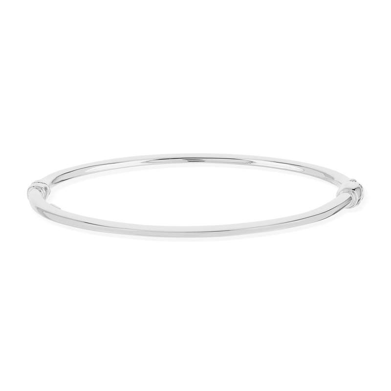 Jonc argent 925 diamètre 63 mm - vue 1