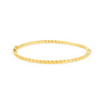 Bracelet jonc or 375 jaune - vue 1