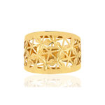 Bague or jaune 375 - vue 3