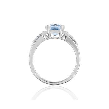 MATY ring, 925 silver with zirconia stones