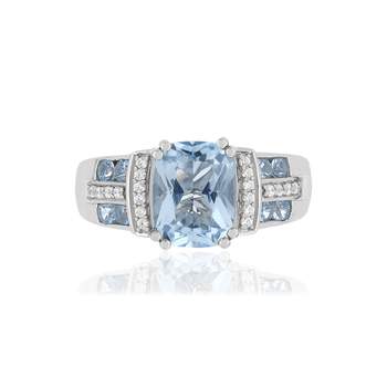 MATY ring, 925 silver with zirconia stones