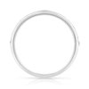 Alliance demi-tour or 750 blanc diamant H/SI - vue V2