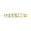 Alliance demi-tour or 750 jaune diamant H/SI - vue V3