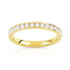 Alliance or 750 jaune diamant H/SI - vue V1