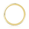 Alliance or 750 jaune diamant H/SI - vue V2