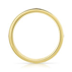 Alliance or 750 jaune diamant H/SI - vue 2