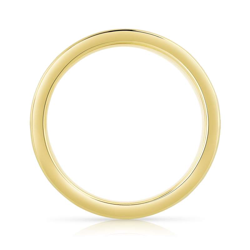 Alliance or 750 jaune diamant H/SI - vue 2