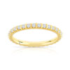 Alliance or 750 jaune diamant H/SI - vue V1