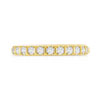 Alliance or 750 jaune diamant H/SI - vue V3