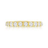 Alliance or 750 jaune diamant H/SI - vue V3