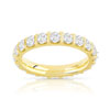 Alliance or 750 jaune diamant H/SI - vue V1