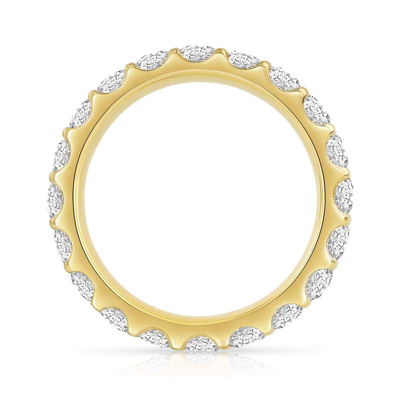Alliance or 750 jaune diamant H/SI - vue 2