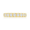 Alliance or 750 jaune diamant H/SI - vue V3